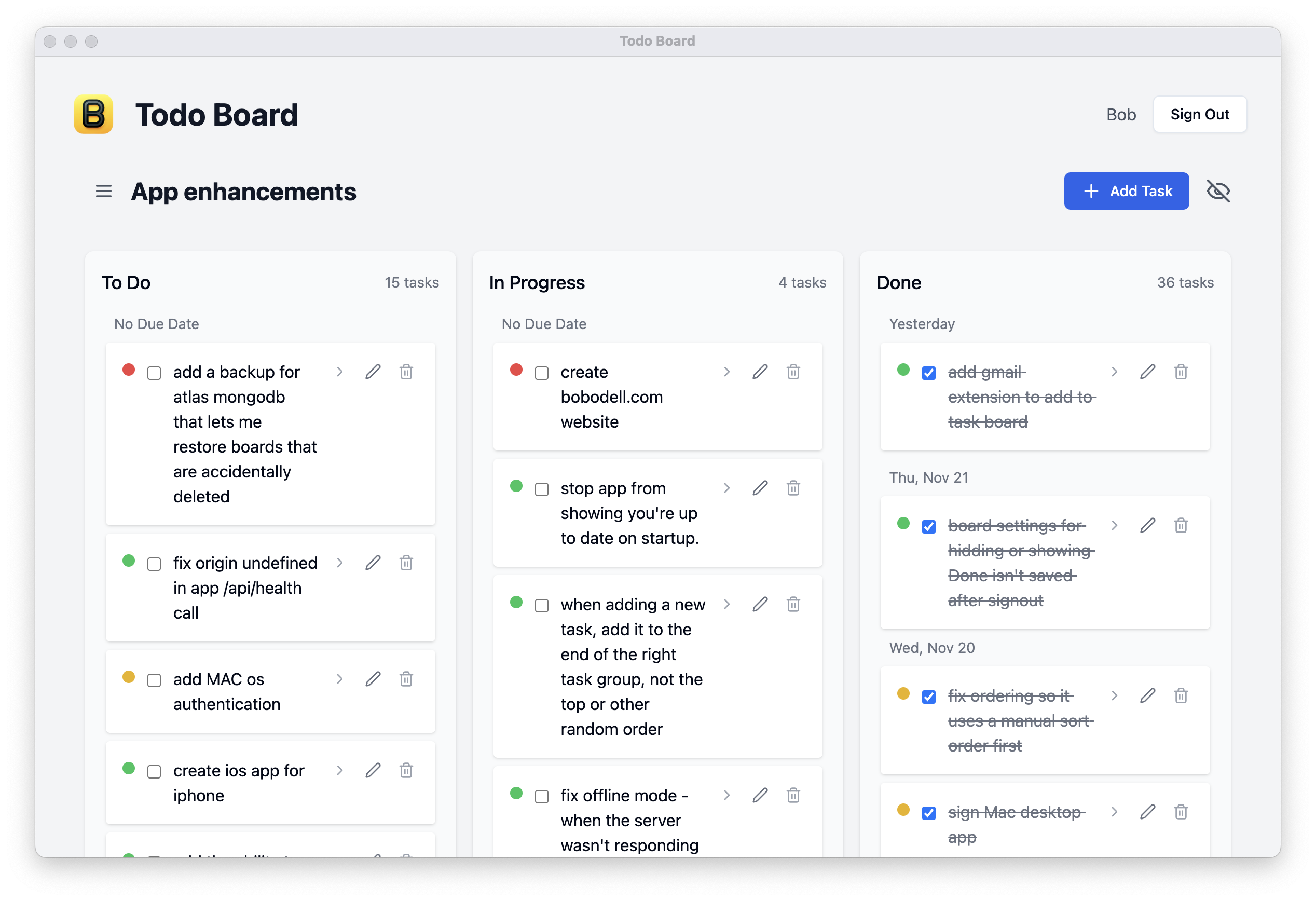 TodoBoard Project Image
